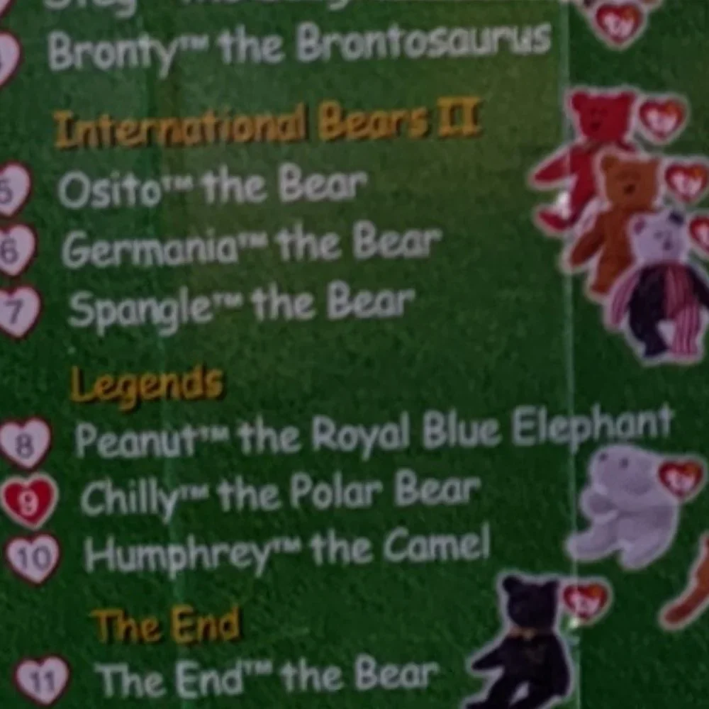 Legends Tiny Beanie Baby: Chilly, the polar bear - Picture 5 of 11